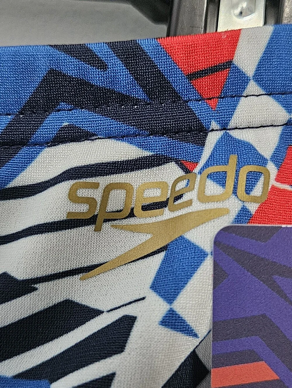 Speedo Endurance Size 28 Overdrive True Cobalt Boys Mens Swim Trunks with Elasti